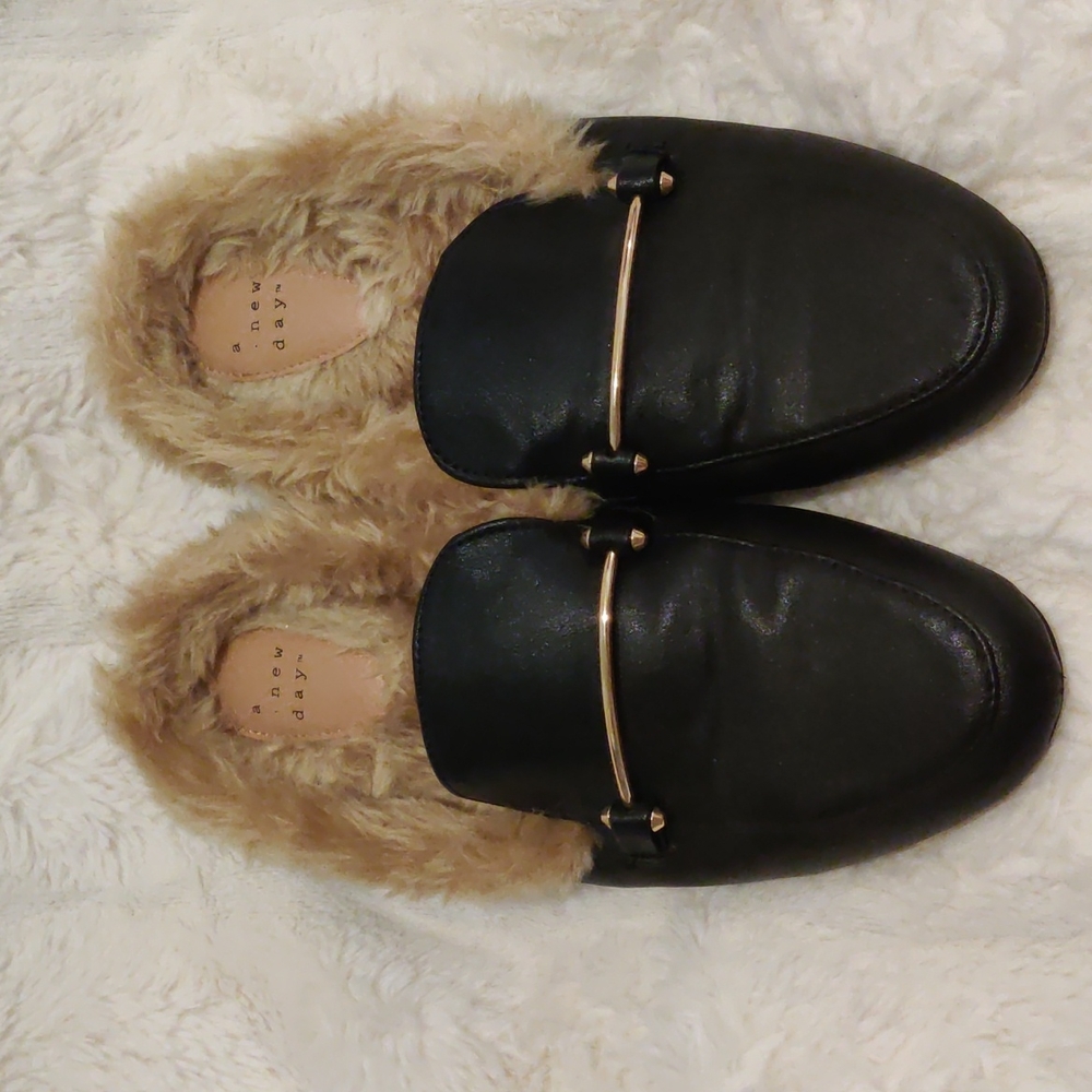 A new day black flats